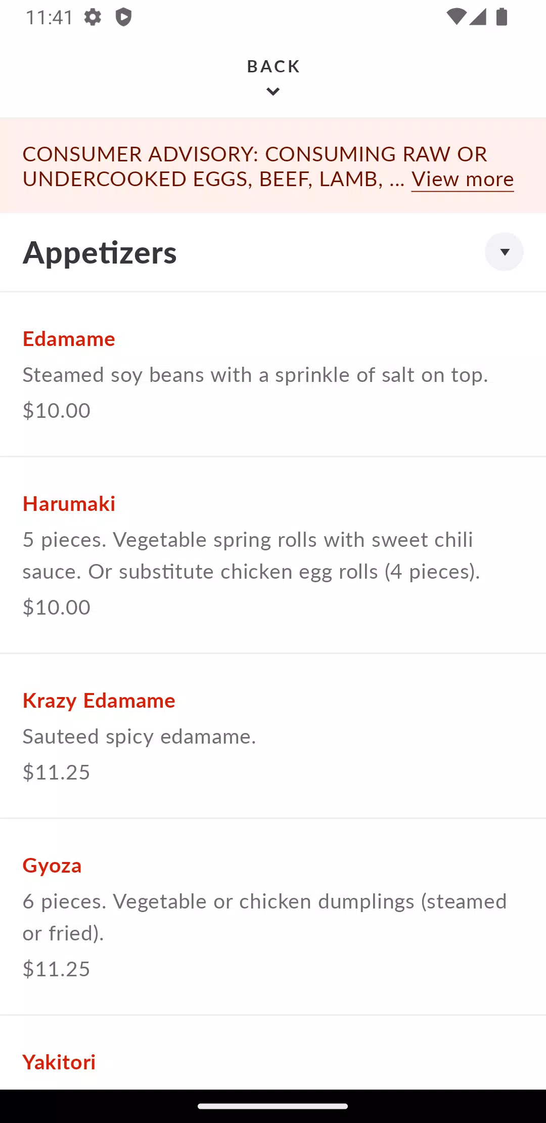 Hibachi Teppanyaki & Sushi Screenshot3