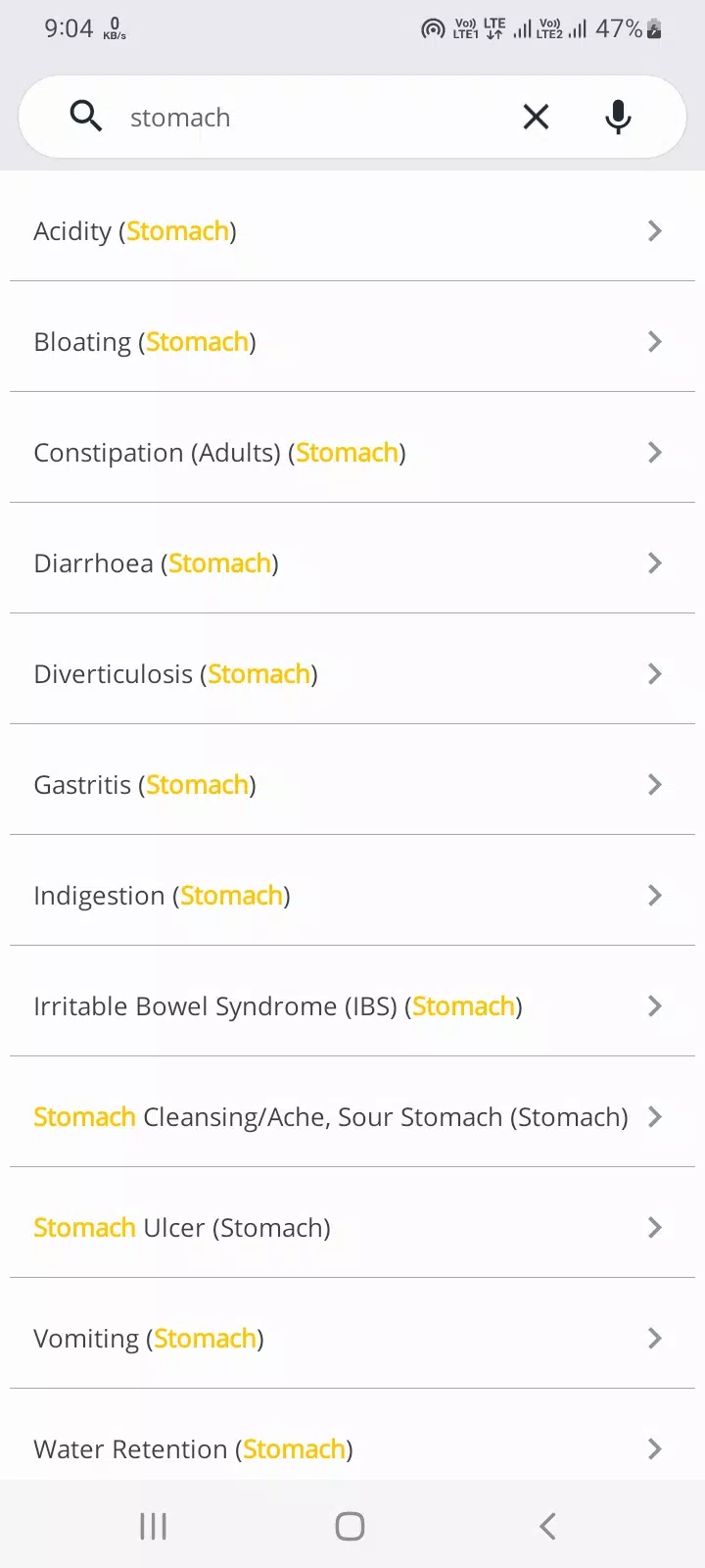 Home Remedies : Natural Cure Screenshot1