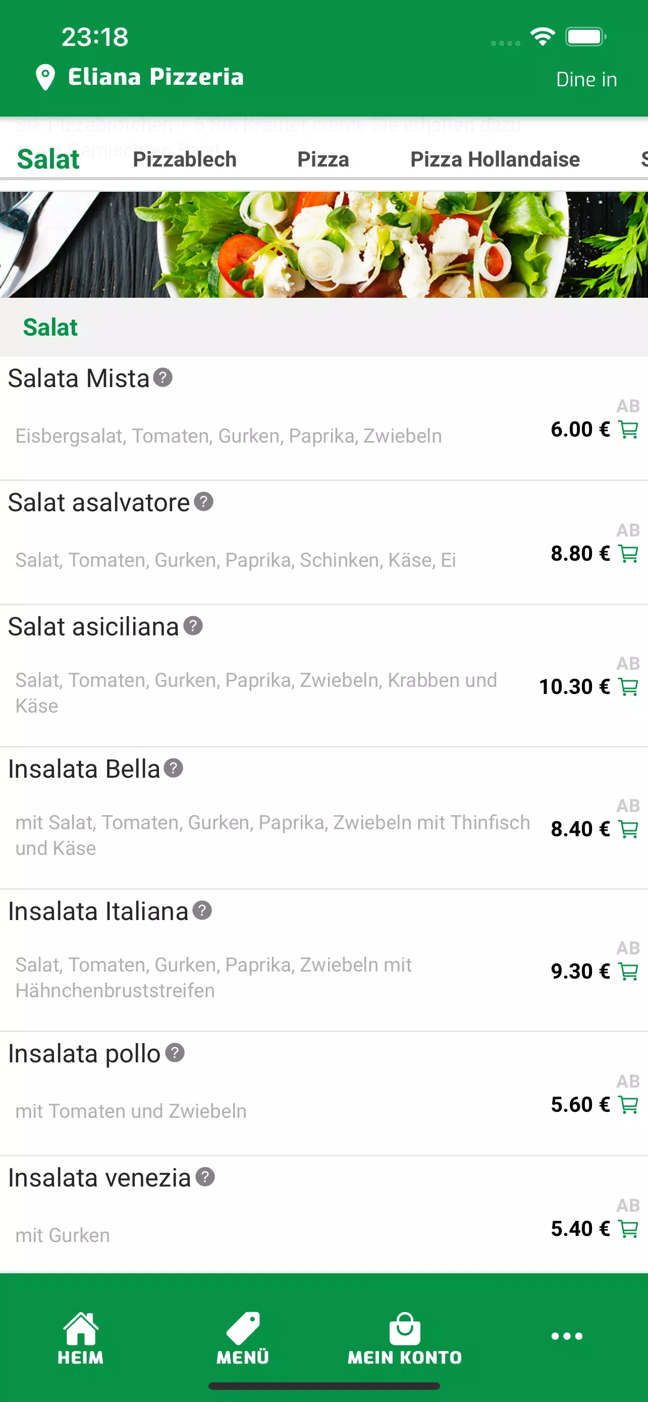 Eliana Pizzeria Screenshot3
