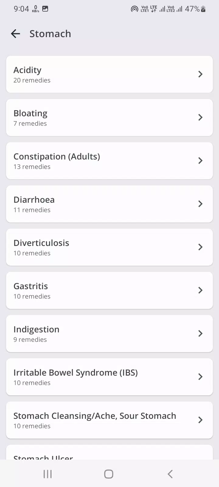 Home Remedies : Natural Cure Screenshot4