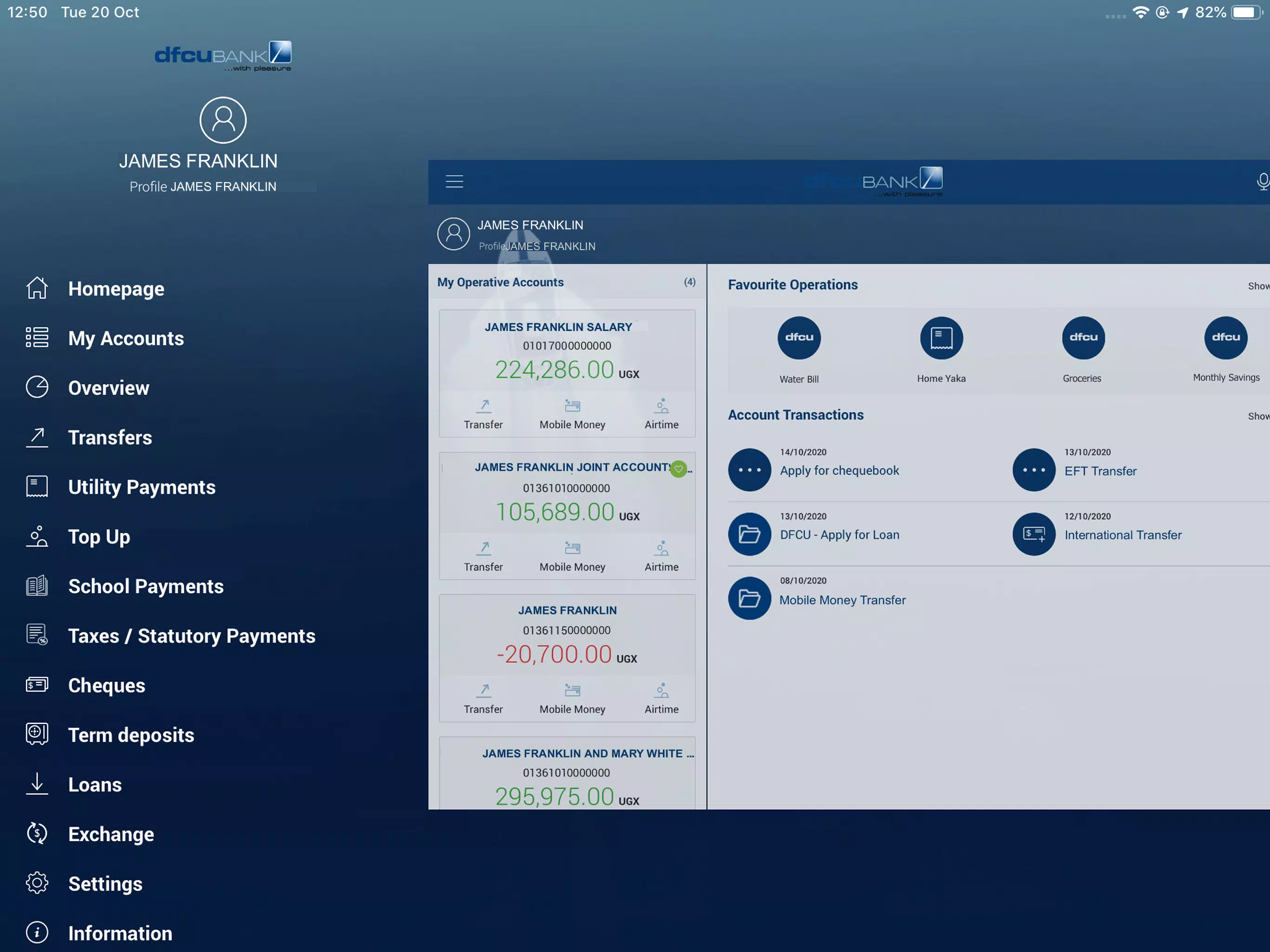 dfcu QuickApp Screenshot7