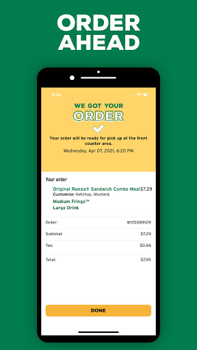 Runza® Screenshot2
