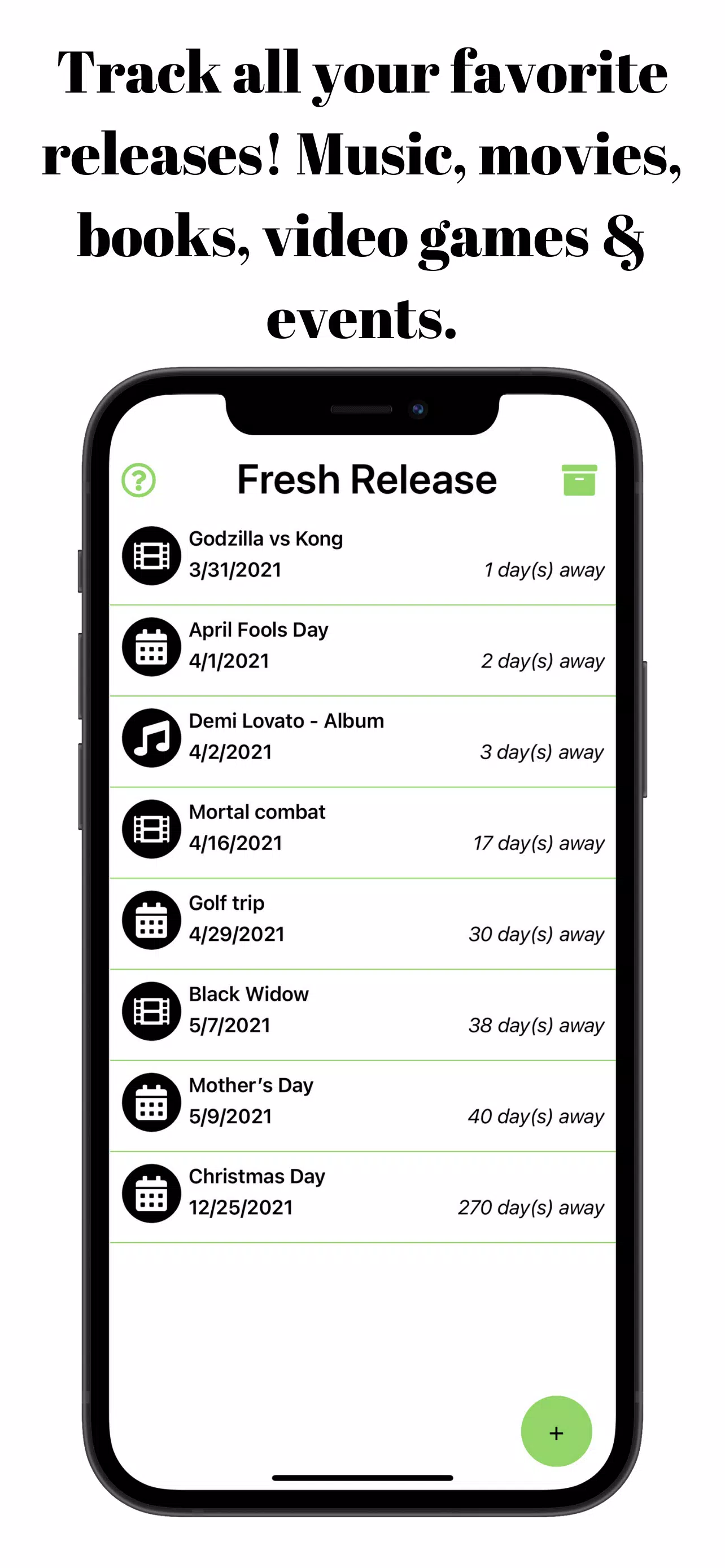Fresh Release Screenshot1