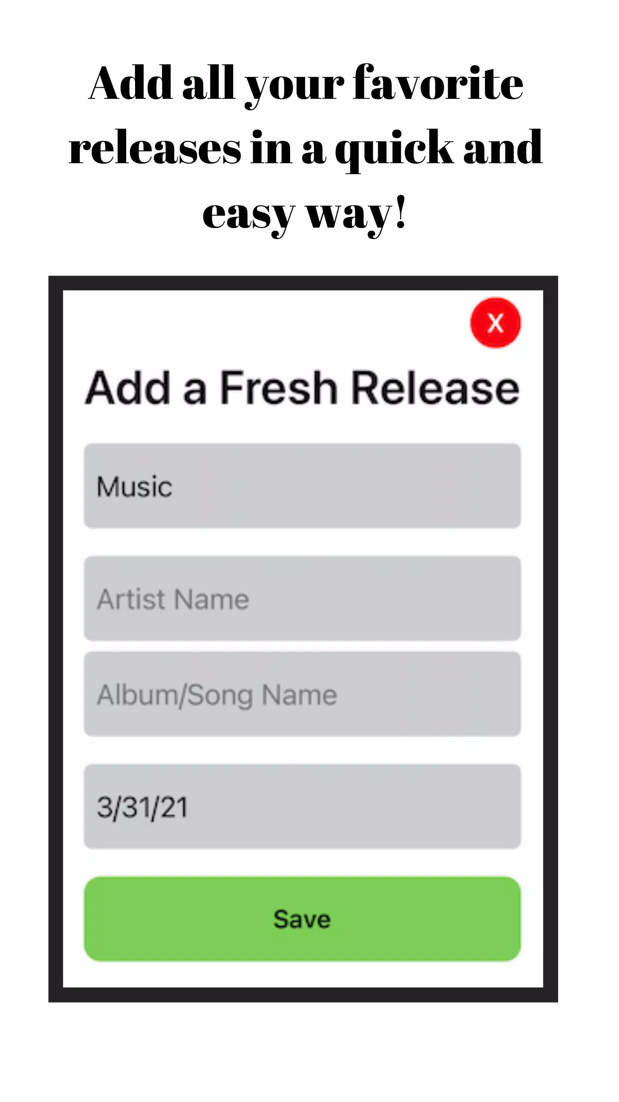 Fresh Release Screenshot2