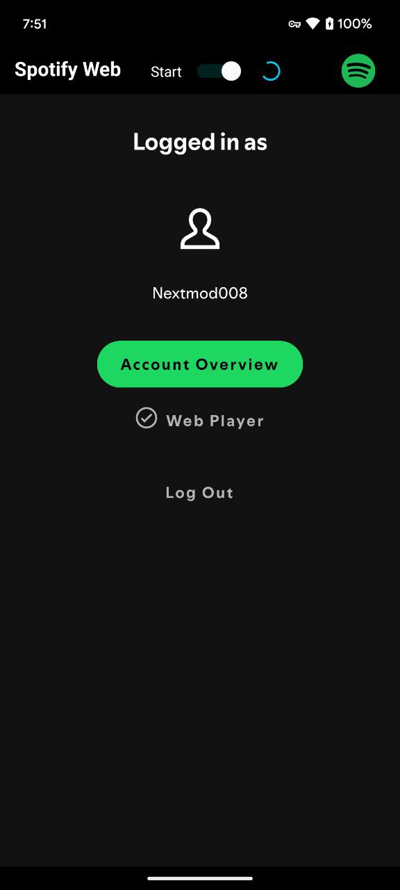 Spotify Web Screenshot1