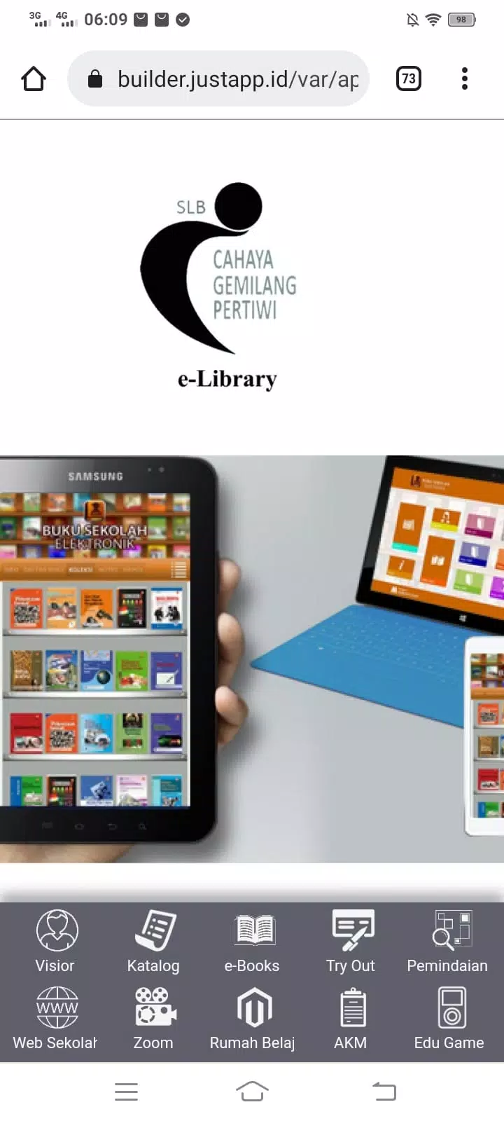 e-Library SLB Cahaya Gemilang Screenshot4