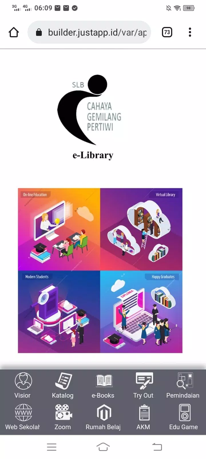 e-Library SLB Cahaya Gemilang Screenshot5