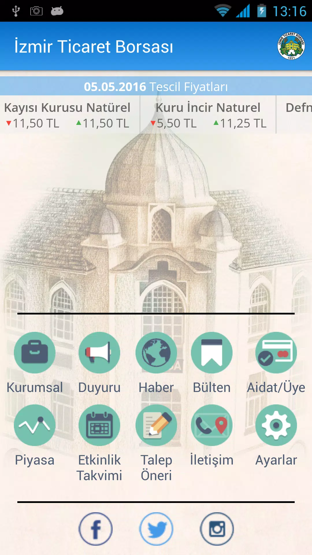 İzmir Ticaret Borsası Screenshot1
