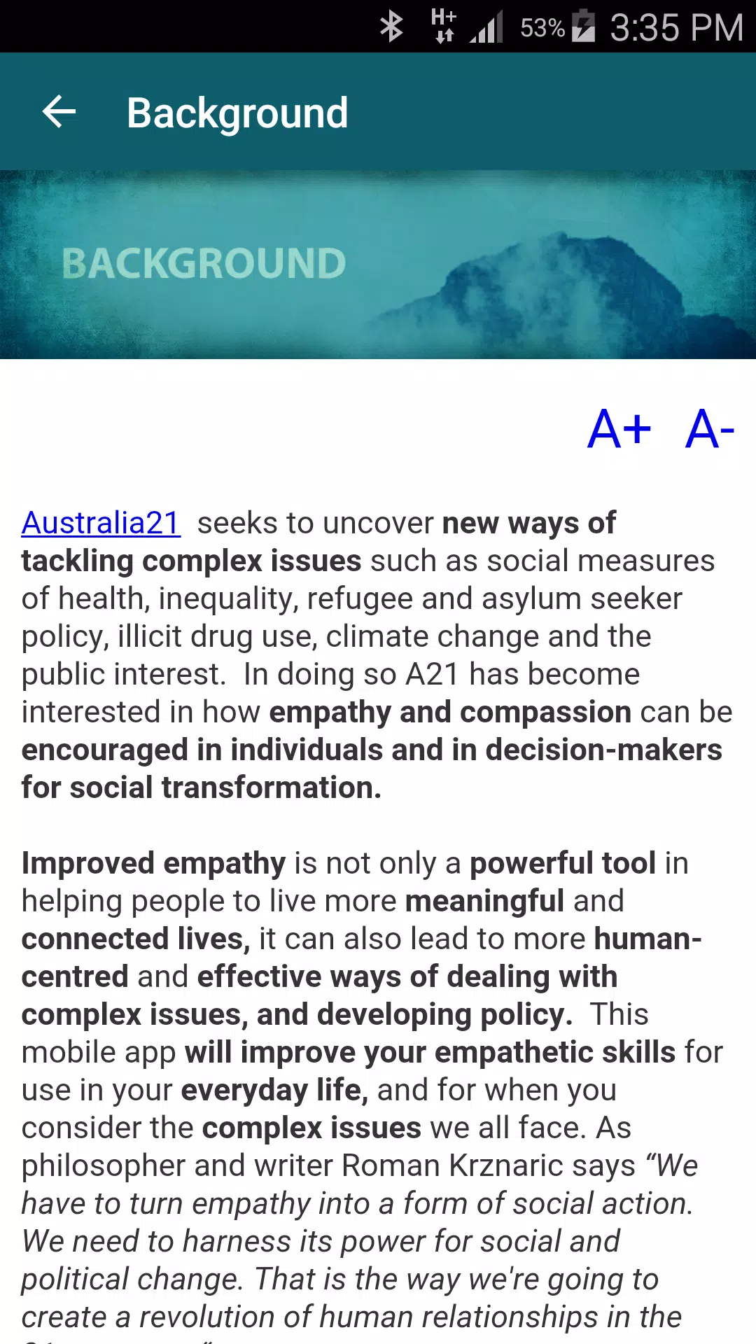 Empathy App Screenshot2