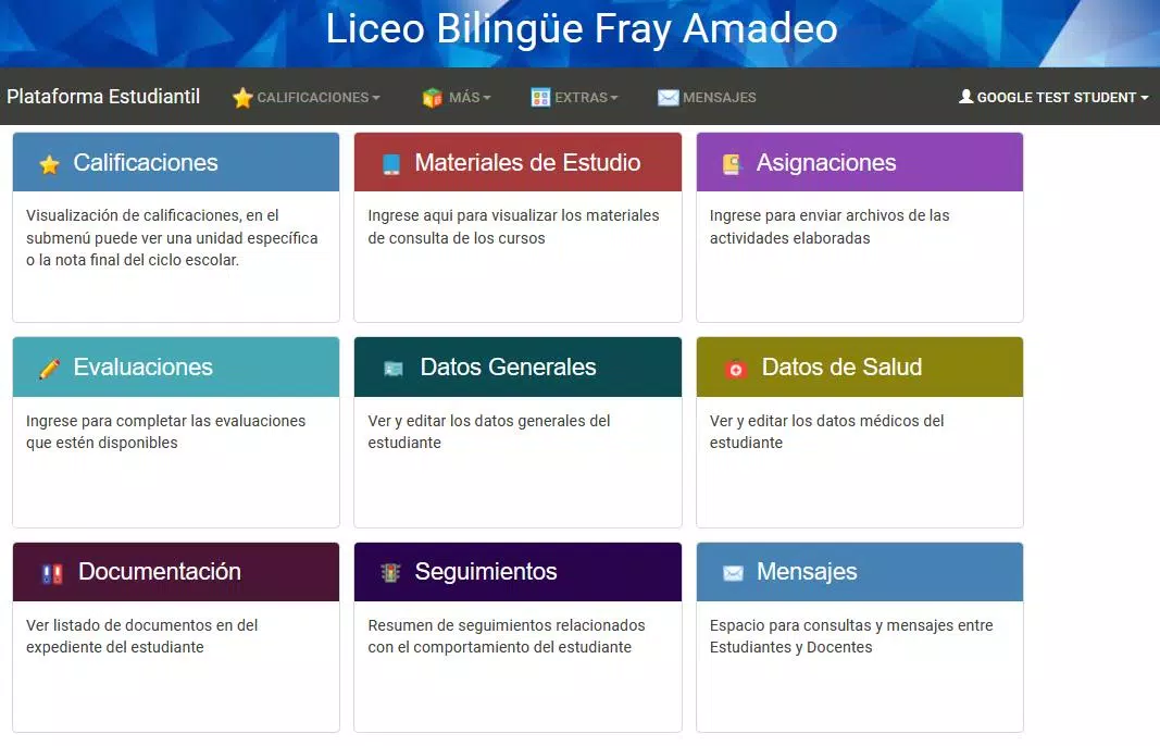 Liceo Fray Amadeo Screenshot4