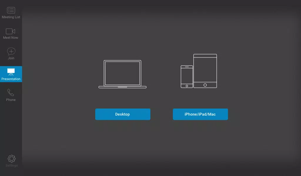 RingCentral Meetings Rooms Screenshot5