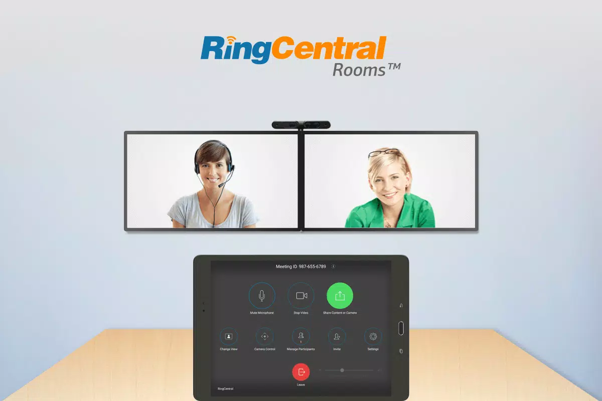 RingCentral Meetings Rooms Screenshot6