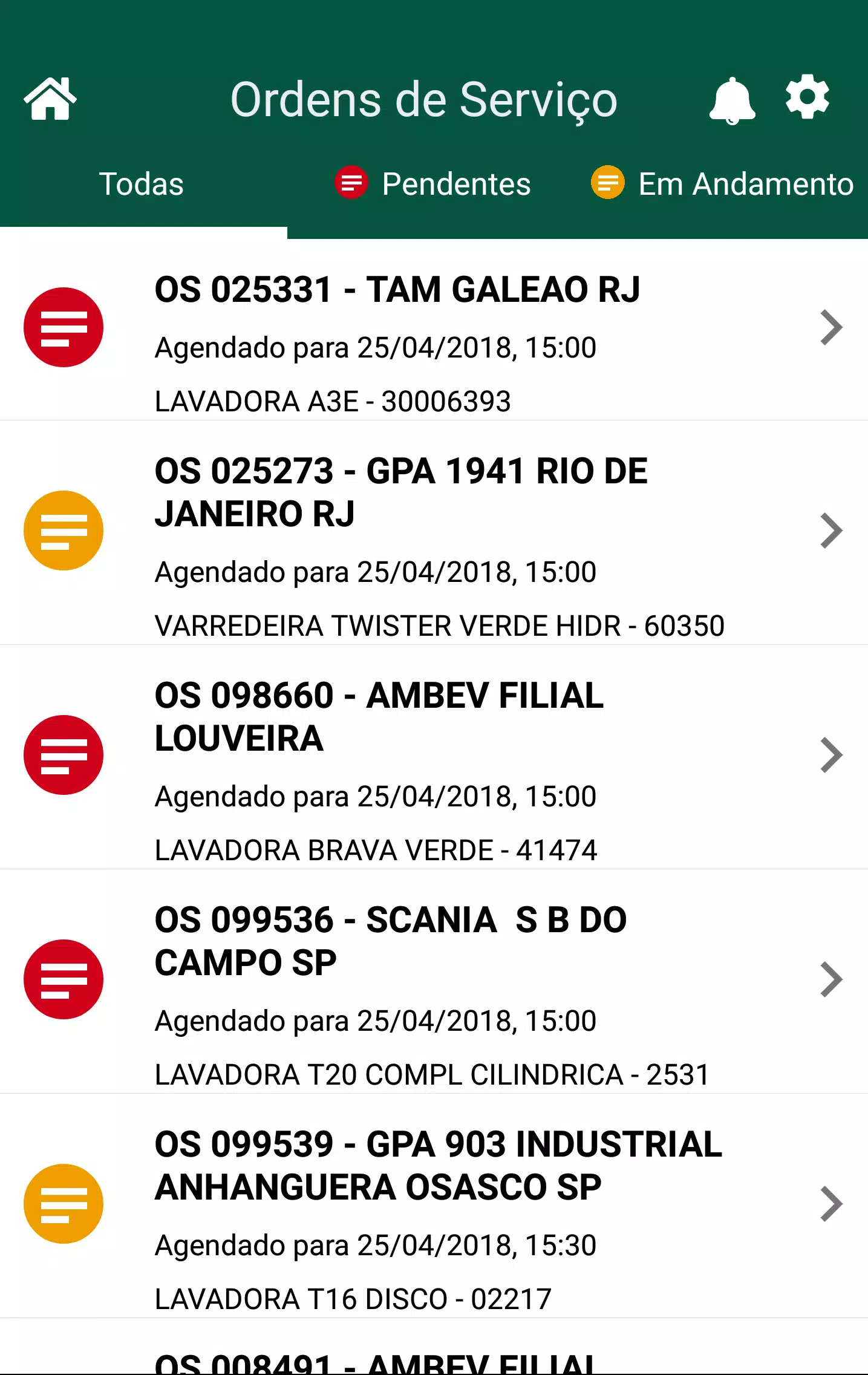 APP Técnicos Screenshot4