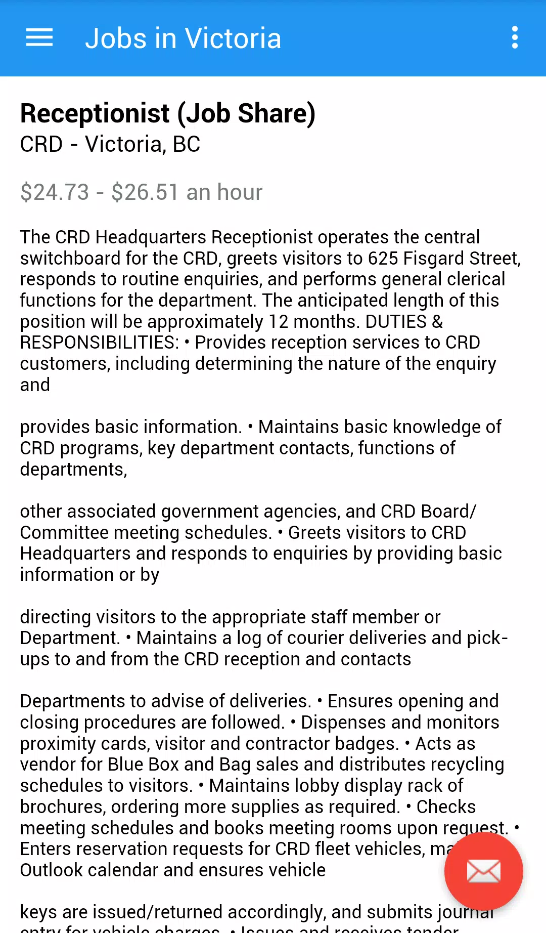 Jobs in Victoria Screenshot4