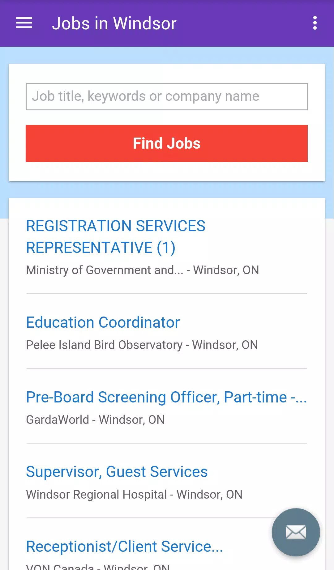 Jobs in Windsor Ontario Screenshot3