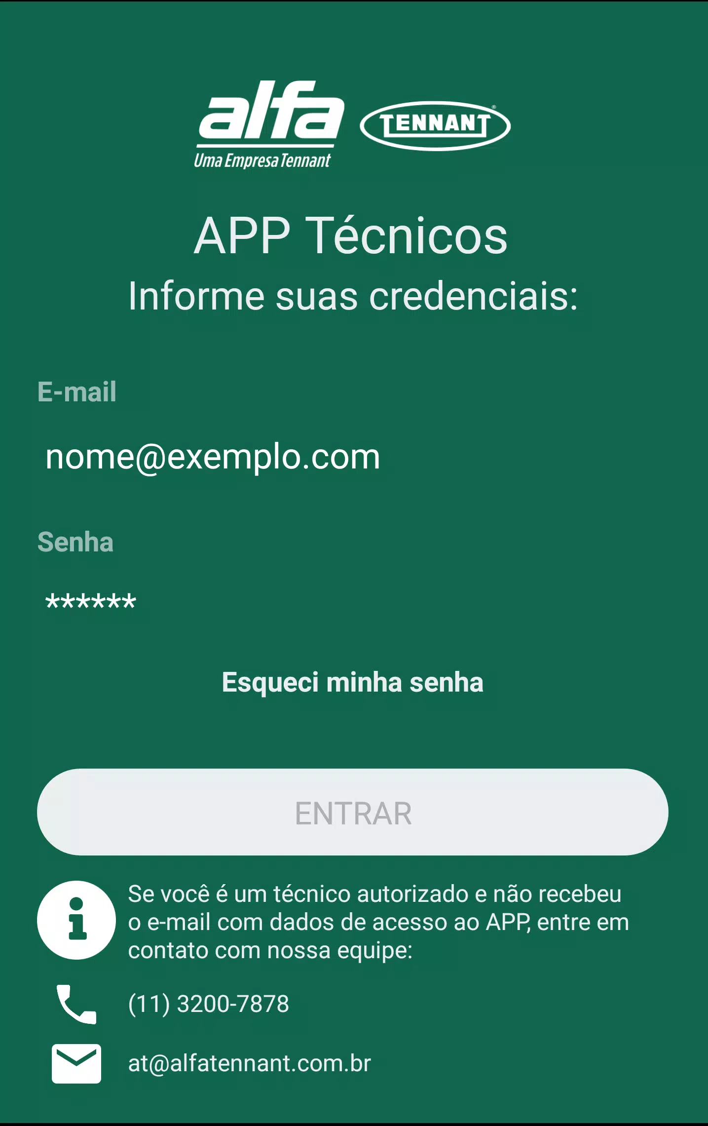 APP Técnicos Screenshot1