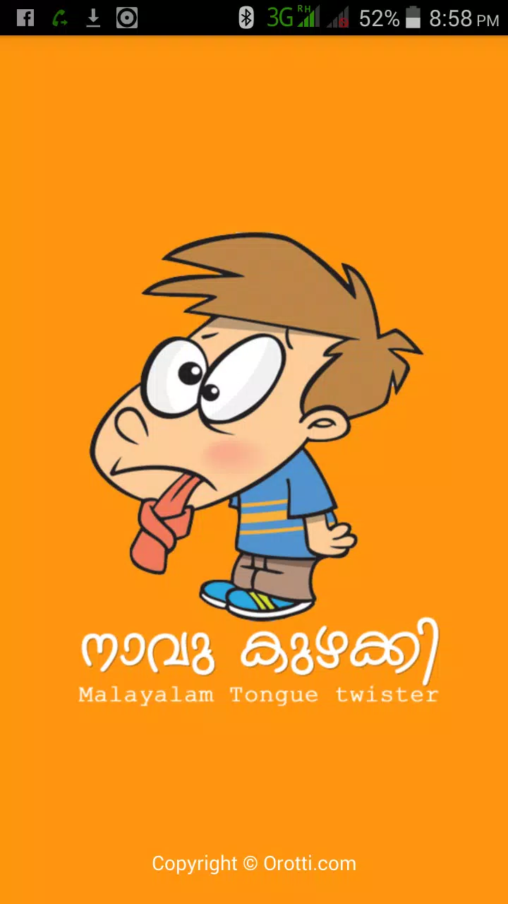 Malayalam Tongue Twister Fun Screenshot1