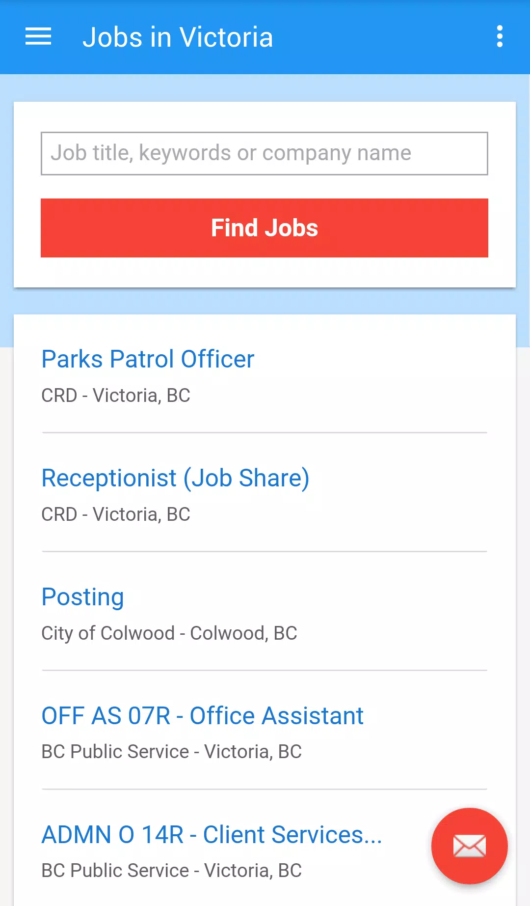 Jobs in Victoria Screenshot3