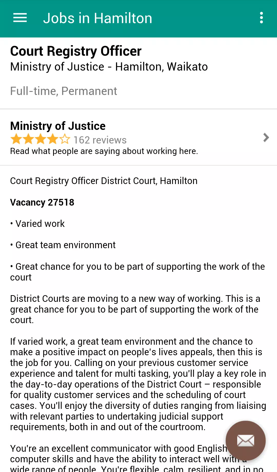 Jobs in Hamilton, New Zealand Screenshot4