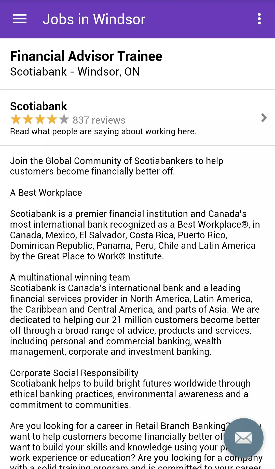 Jobs in Windsor Ontario Screenshot4