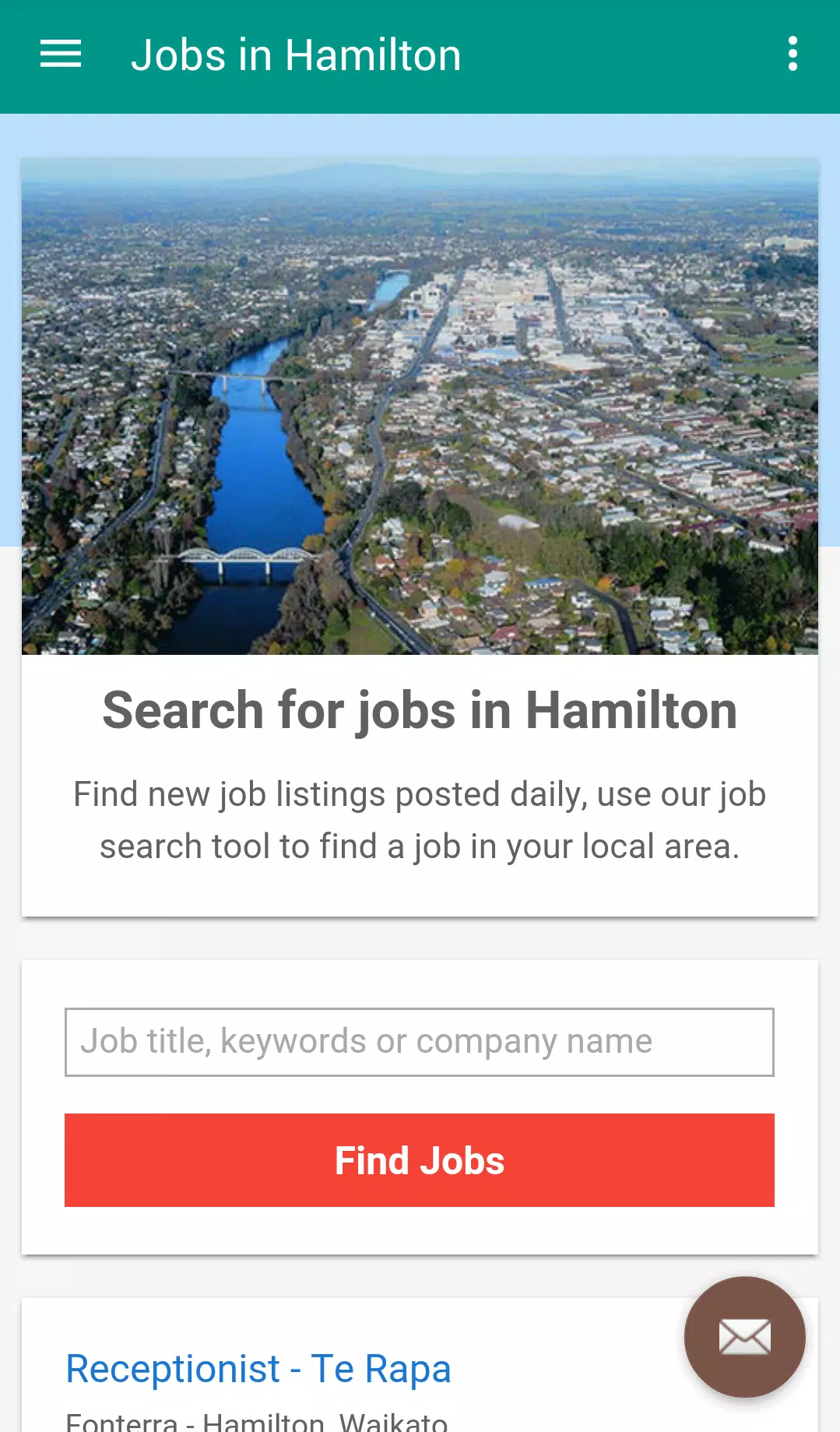 Jobs in Hamilton, New Zealand Screenshot1