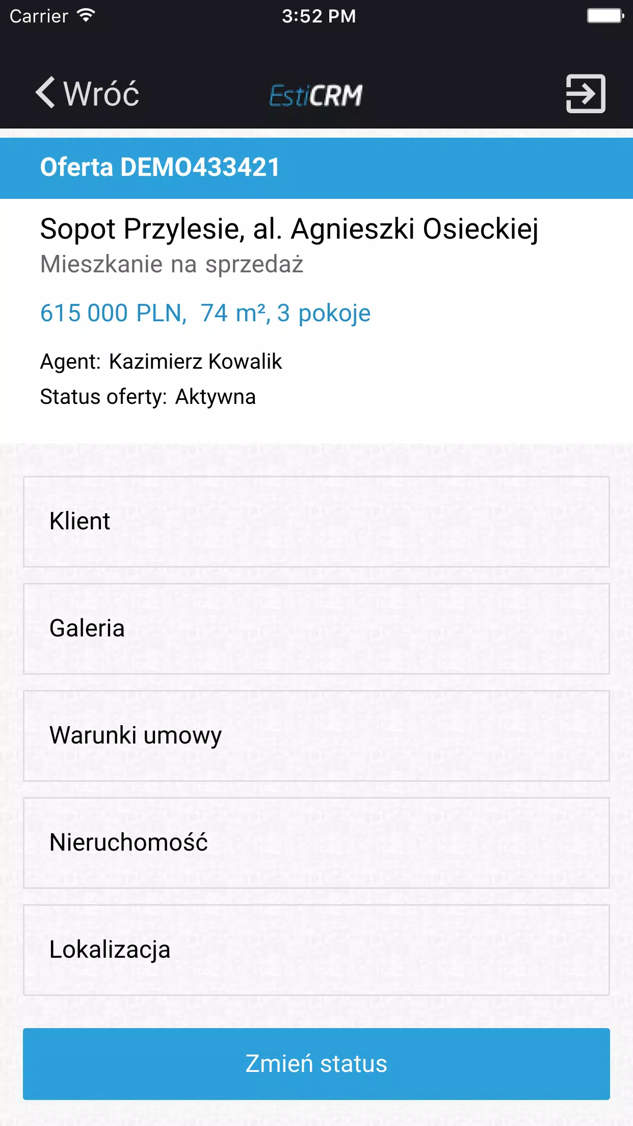 EstiCRM Screenshot3