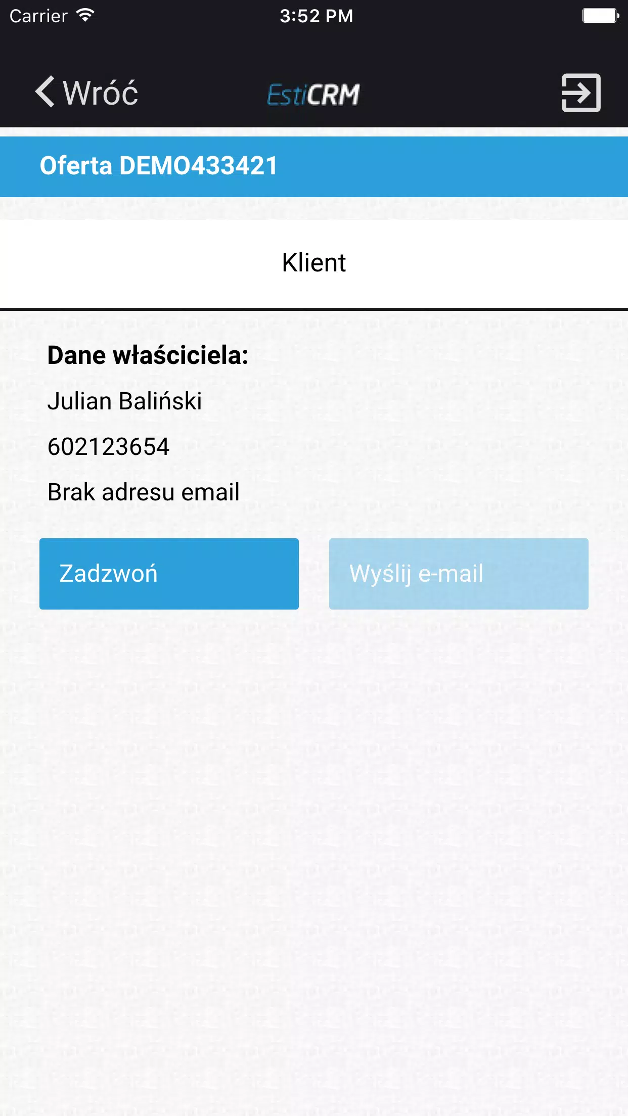 EstiCRM Screenshot4