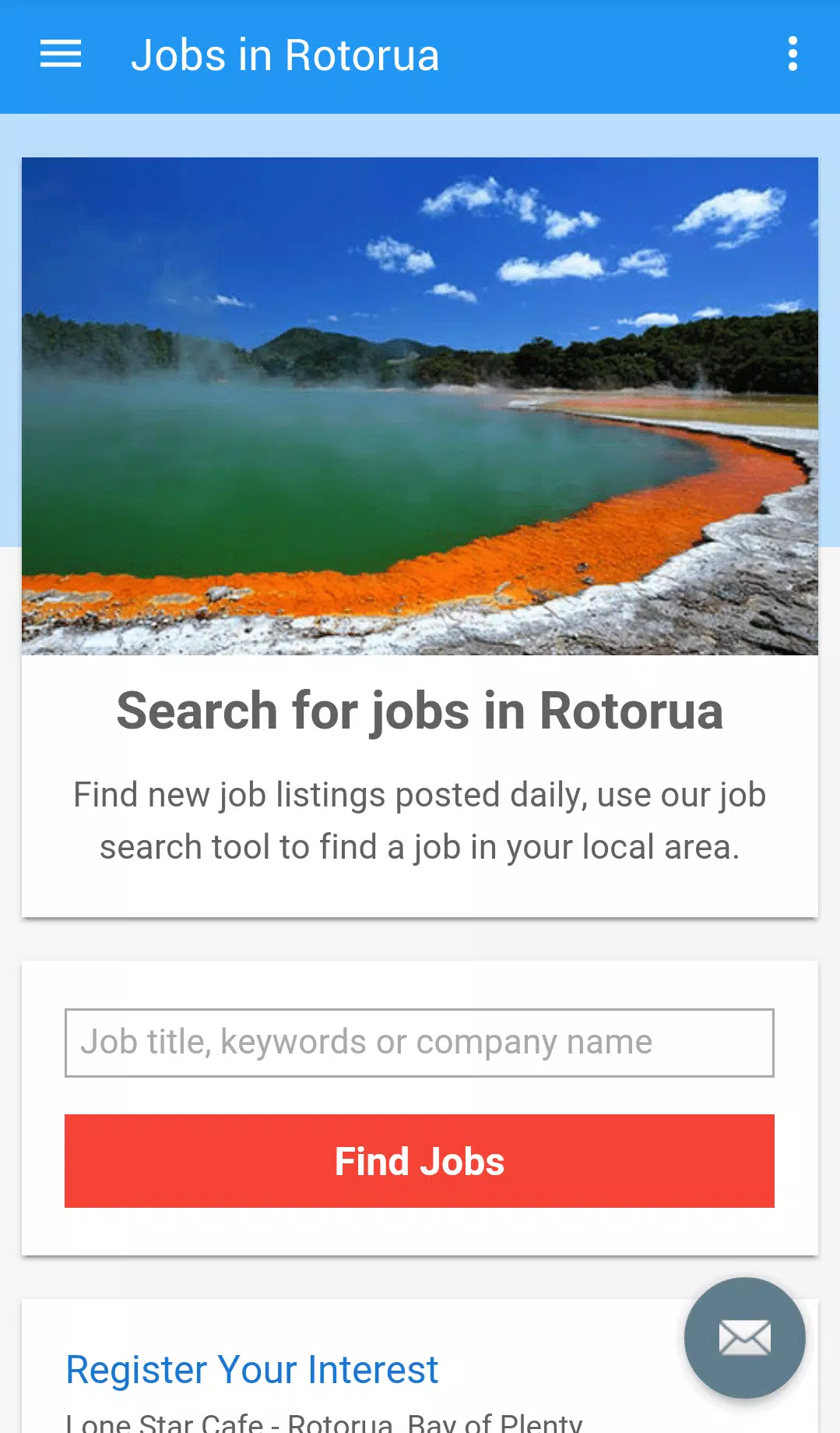Jobs in Rotorua, New Zealand Screenshot1