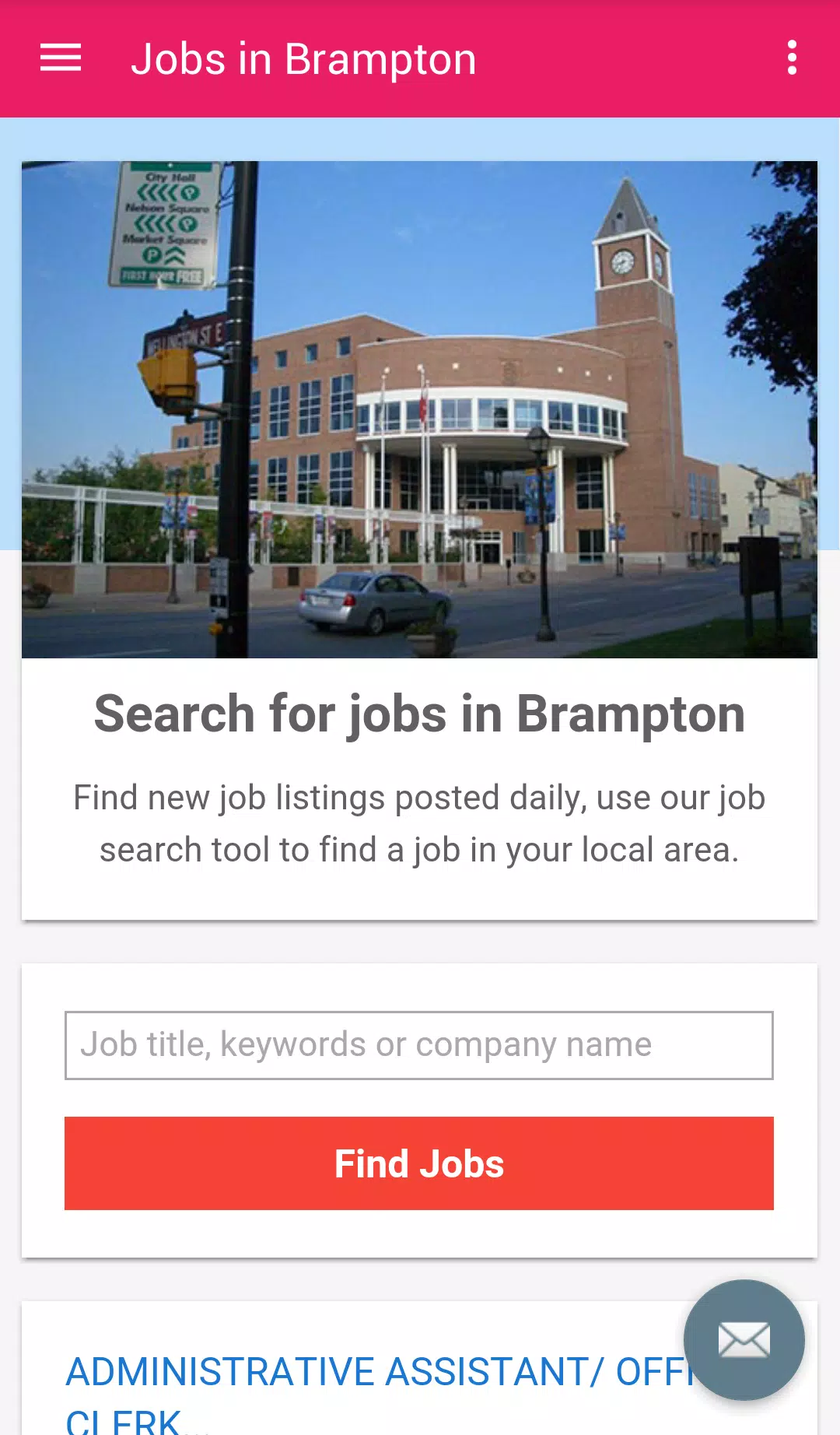 Jobs in Brampton, Canada Screenshot1