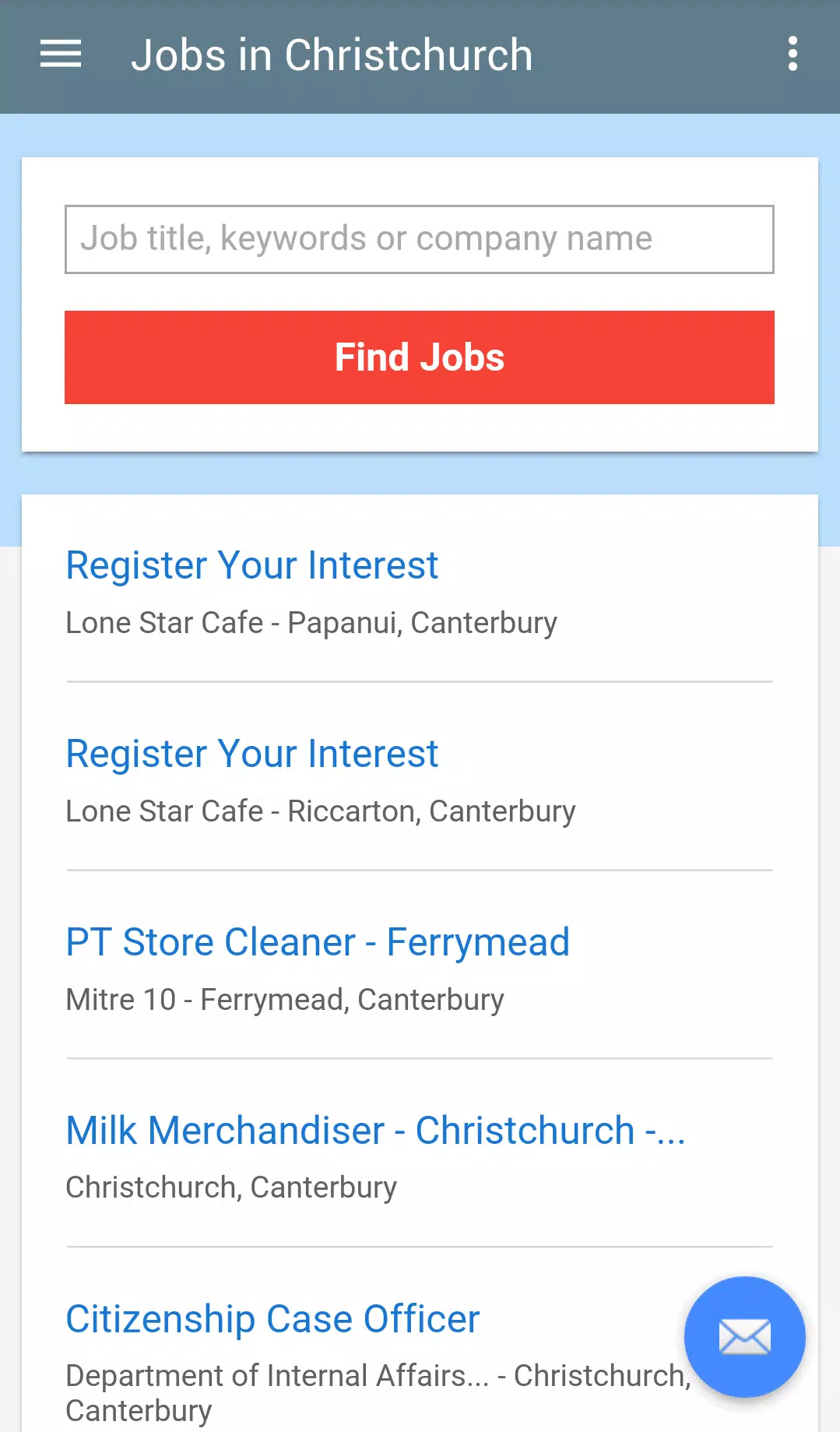 Jobs in Christchurch Screenshot3