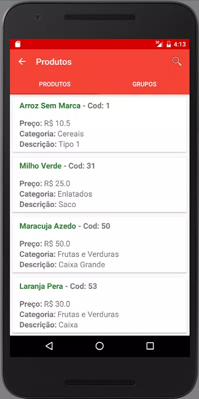 Força de Venda Naja Screenshot2