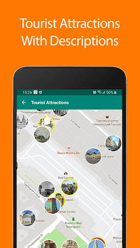 Moscow Offline Map and Travel Screenshot1