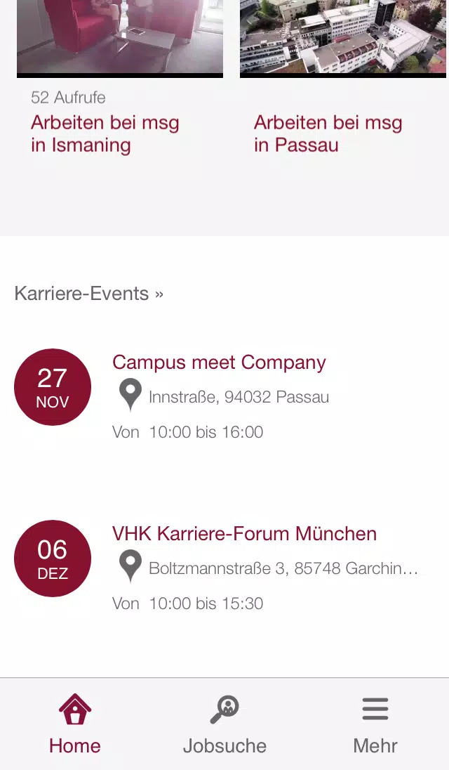 msgKarriere Screenshot3