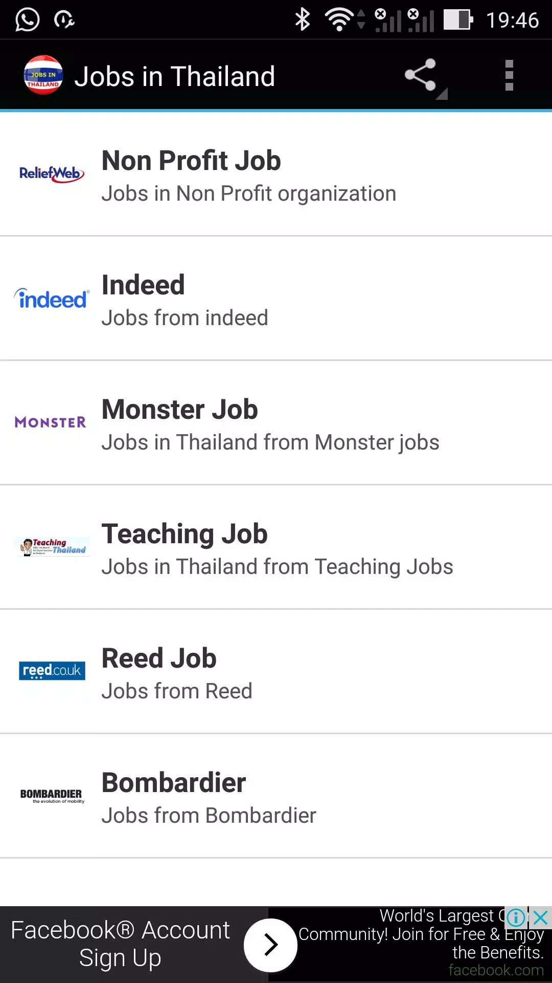 Jobs in Thailand Screenshot1