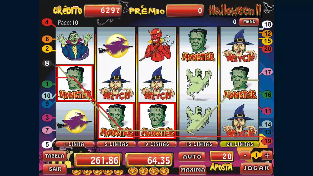Halloween EX - Caça Niquel Faster Screenshot2