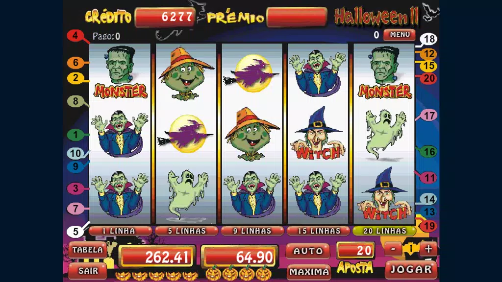 Halloween EX - Caça Niquel Faster Screenshot1
