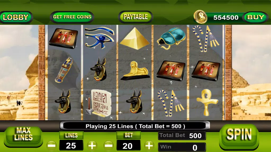 Pharaoh Hot Slots Casino 2 APK Screenshot1