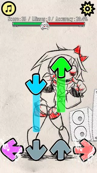 FNF Doki - DDTO Bad Ending Mod Screenshot4