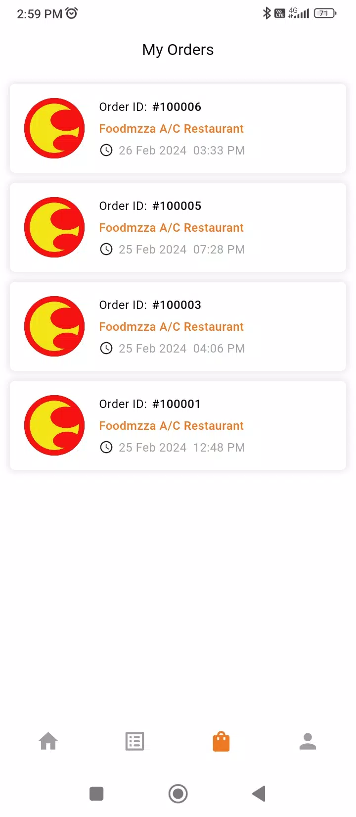 Food Mzza Driver Screenshot8