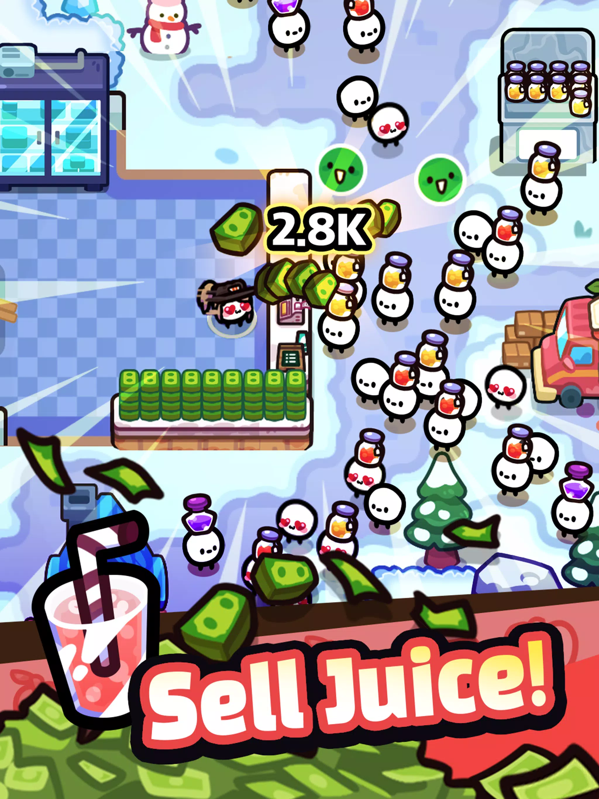 Chainsaw Juice King: Idle Shop Screenshot8