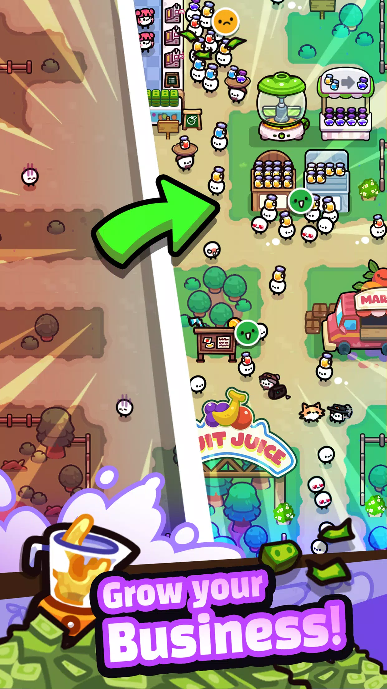 Chainsaw Juice King: Idle Shop Screenshot3