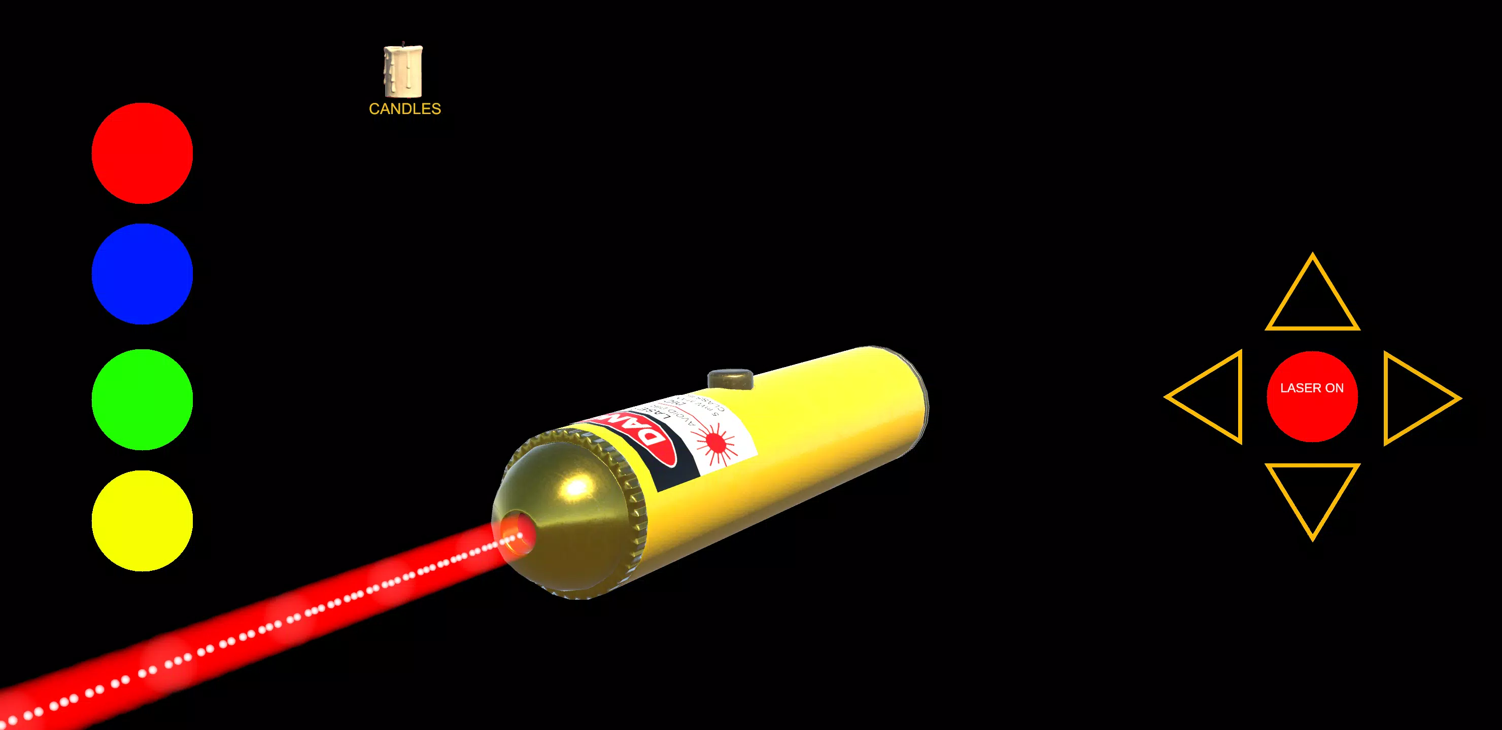 Laser Pointer Simulator 3D Screenshot2