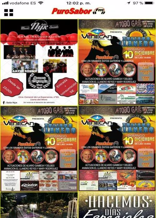 PuroSabor FM Screenshot1