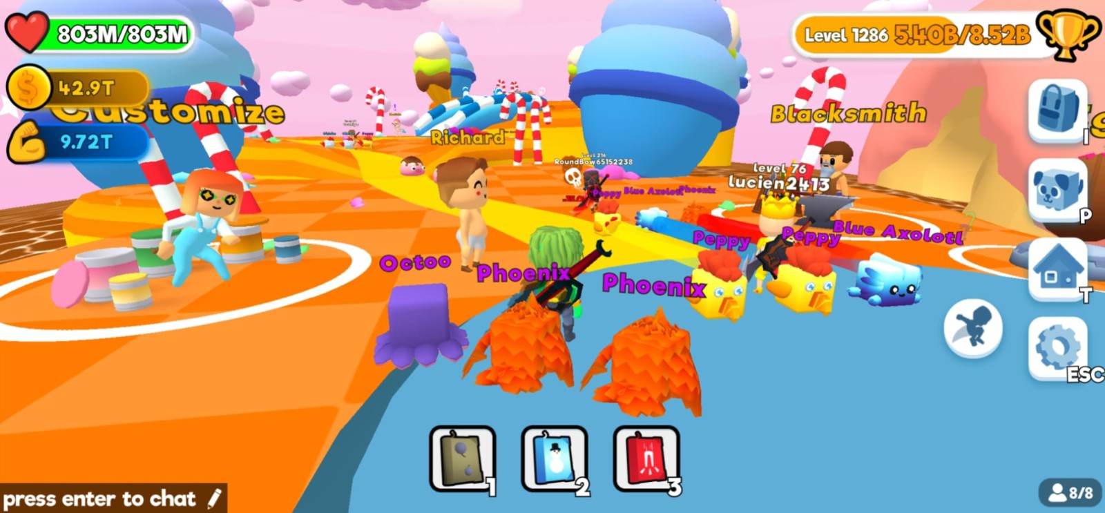 Sword Masters - 3D MMORPG Screenshot2
