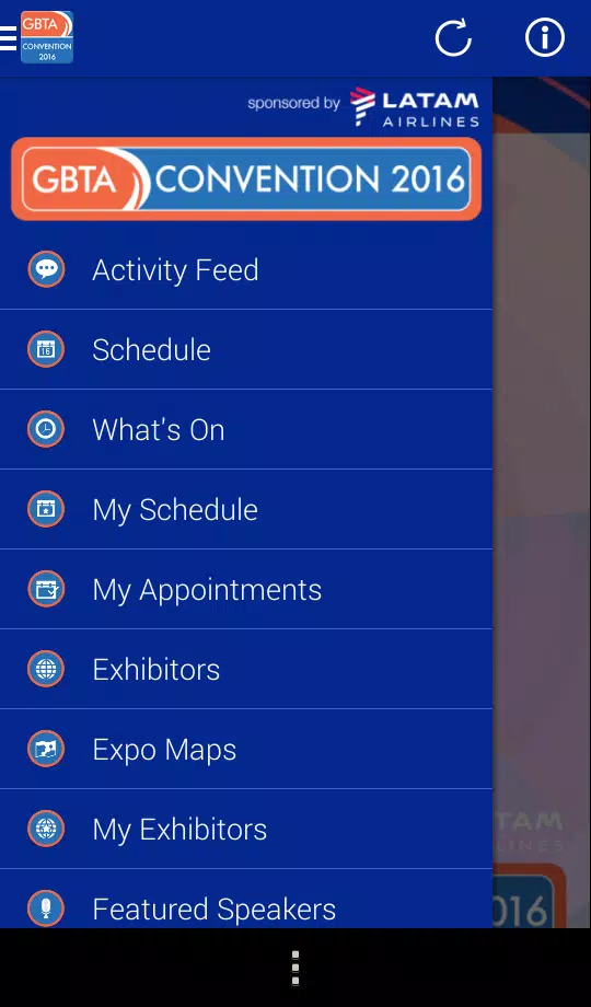 GBTA Convention 2016 App Screenshot2