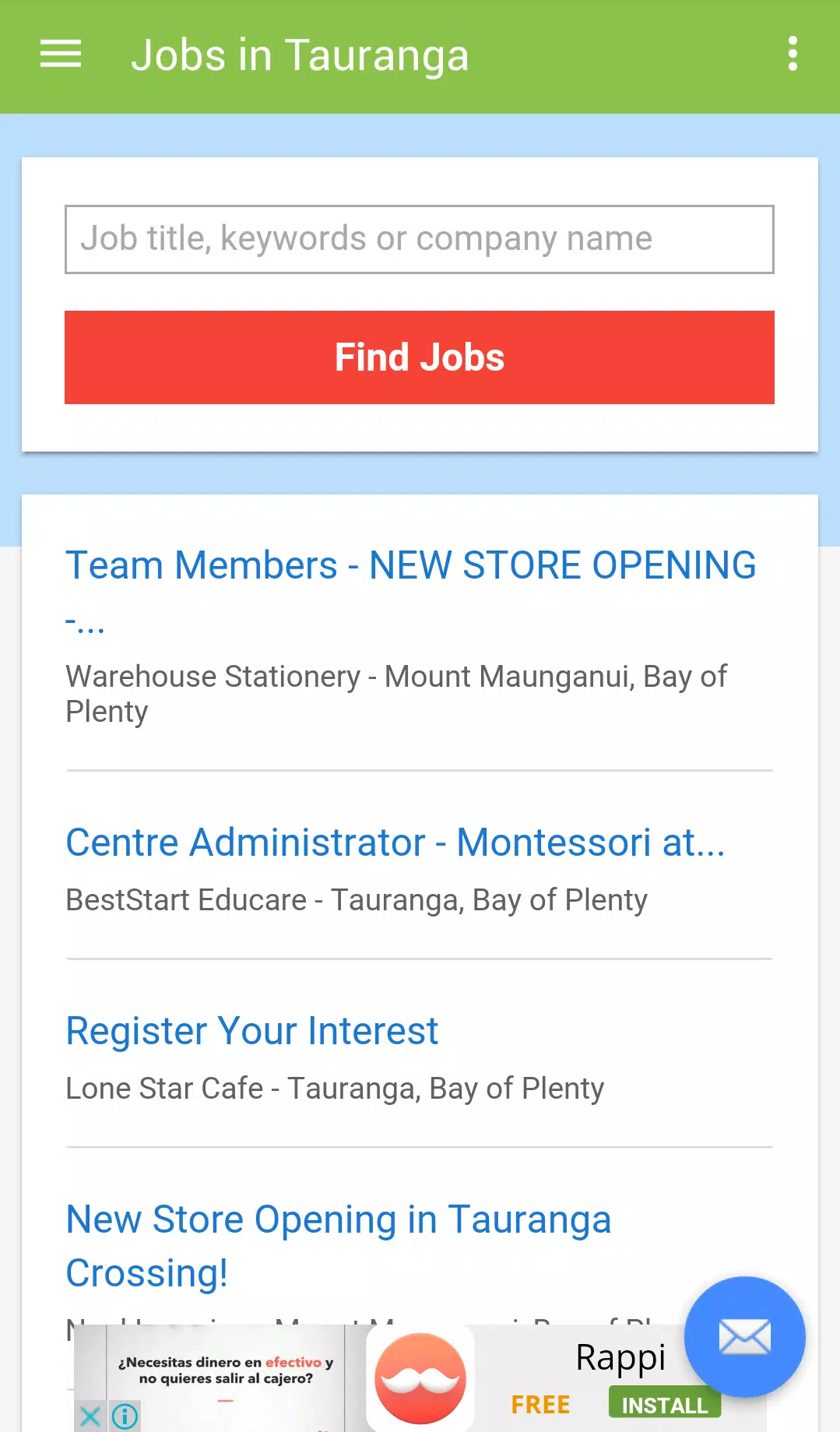 Jobs in Tauranga, New Zealand Screenshot3