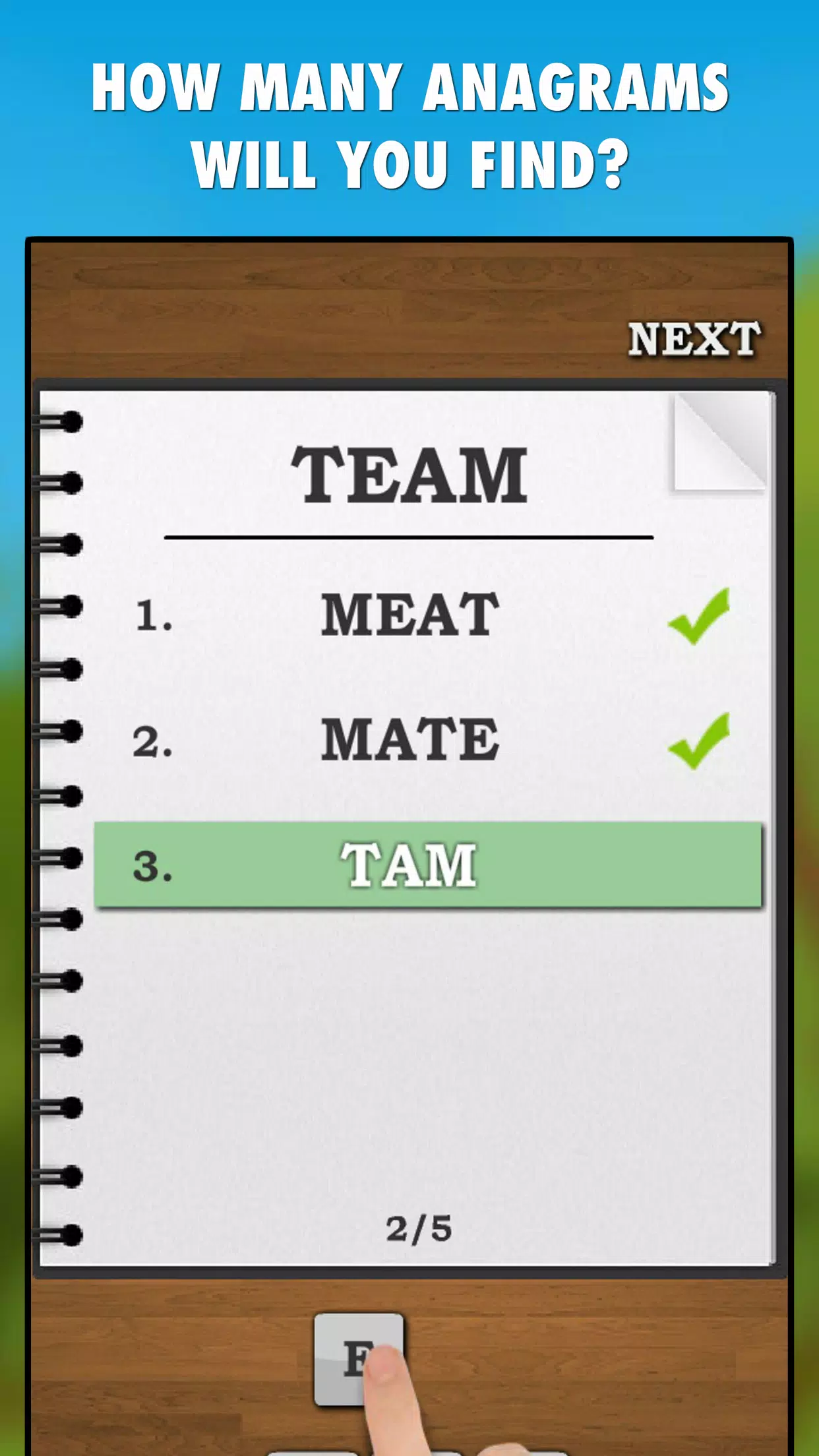 The Anagrams Screenshot5