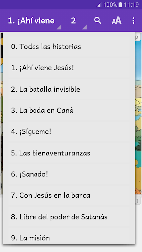 Historietas Jesús, El Mesías i Screenshot1