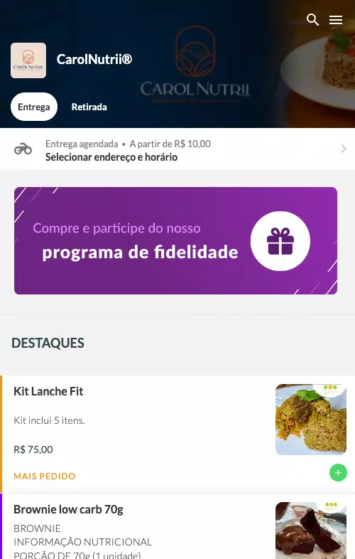 Carolnutrii Gourmet Screenshot1