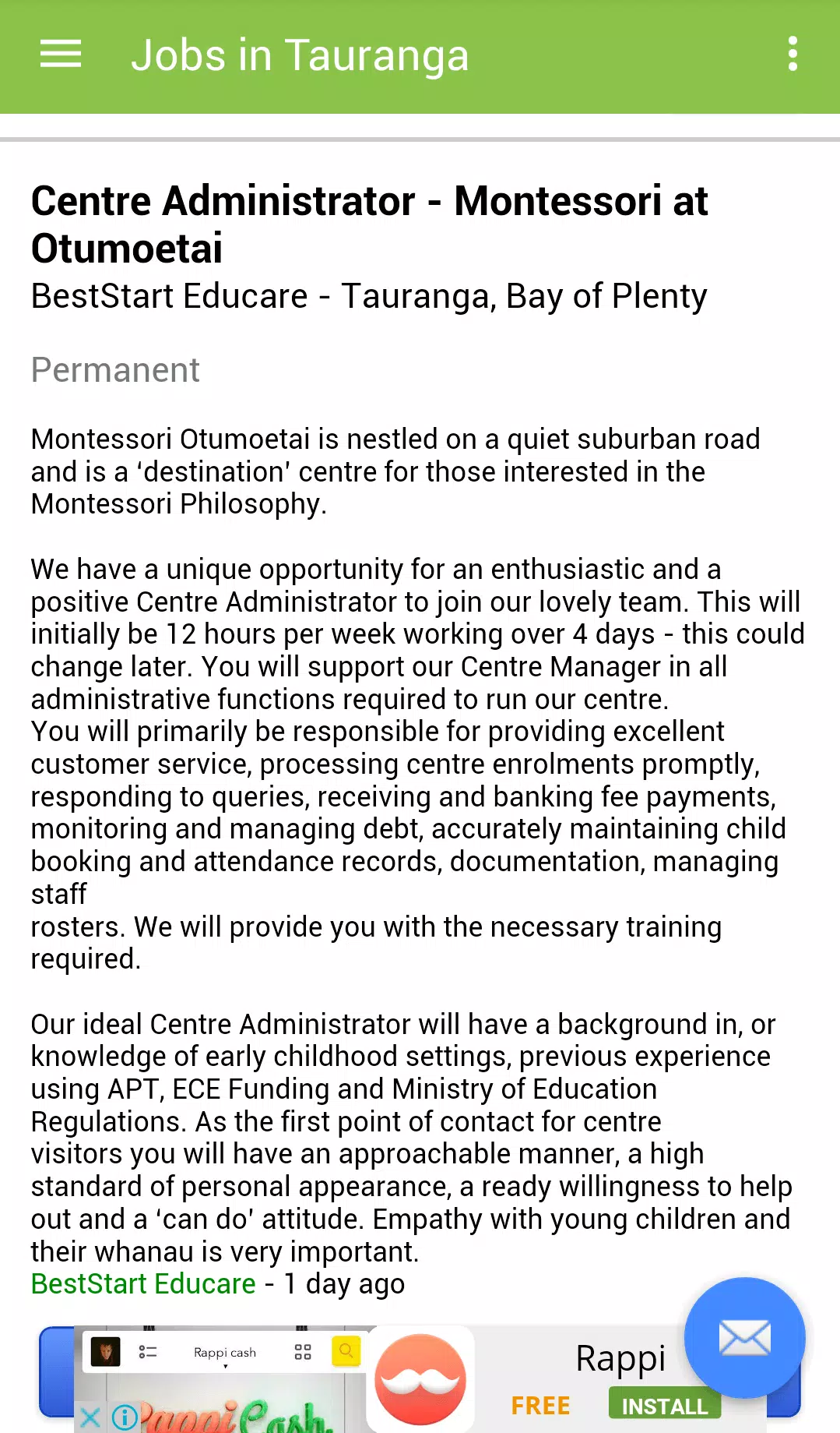 Jobs in Tauranga, New Zealand Screenshot4